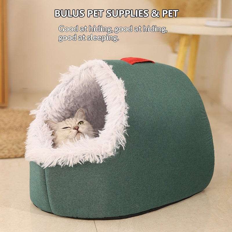 Cat Bed, Thickened And Warm For Winter