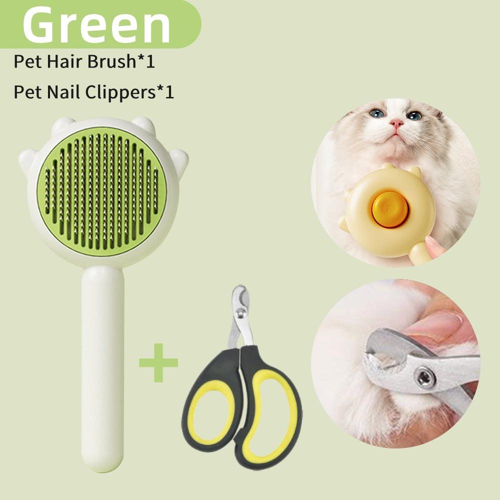 Cat Comb Massage