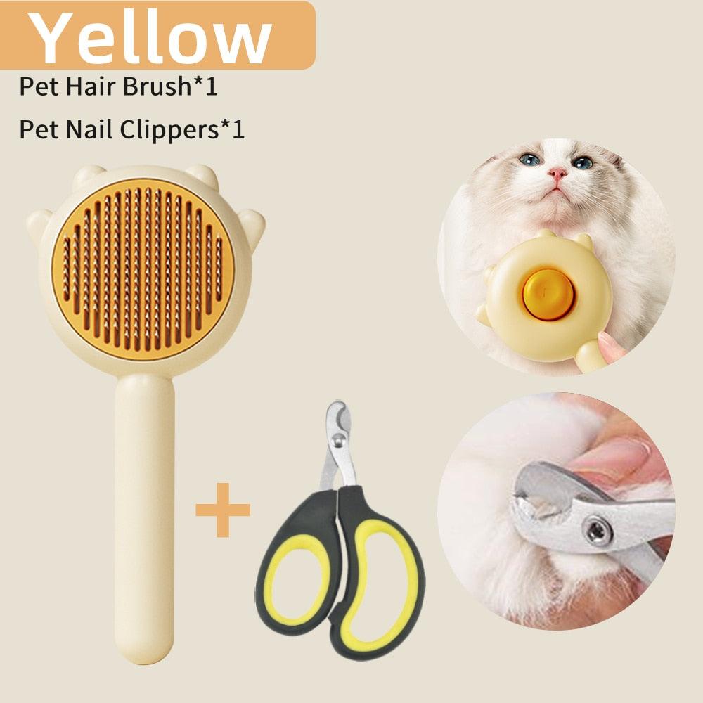 Cat Comb Massage