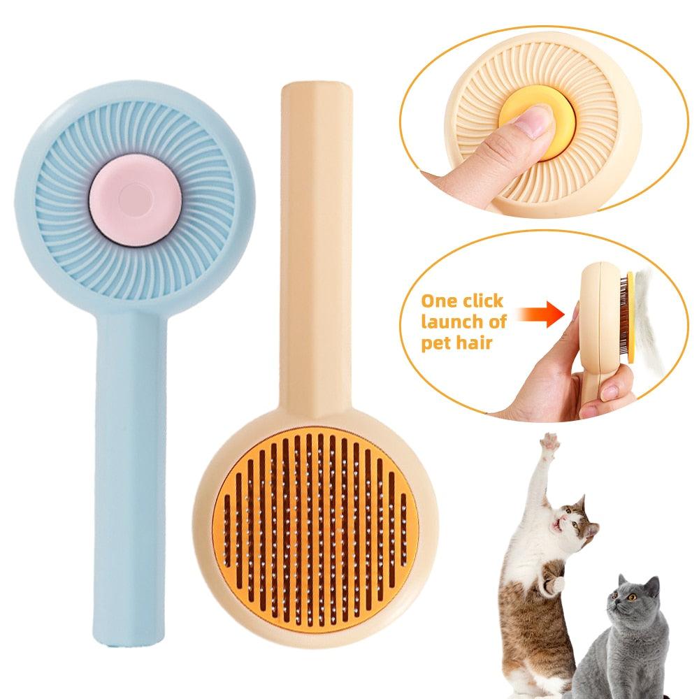 Cat Comb Massage