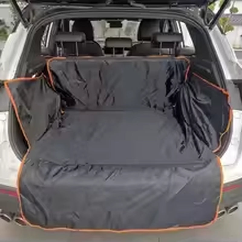 SUV Cargo Liner - Waterproof Trunk Seat Cover for Back Cargo Area, Universal Fit