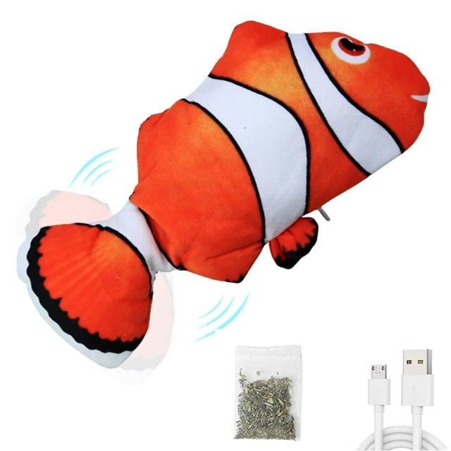 Interactive Flopping Fish Cat Toy