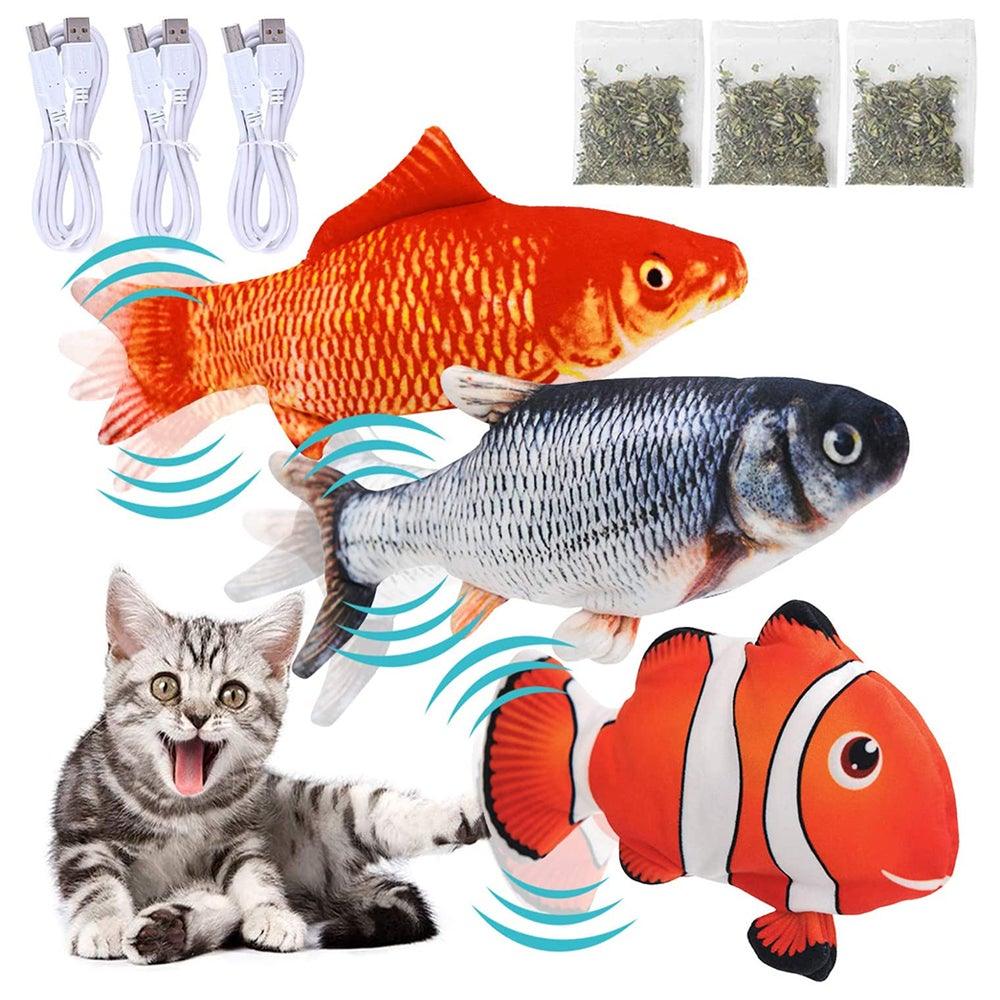 Interactive Flopping Fish Cat Toy