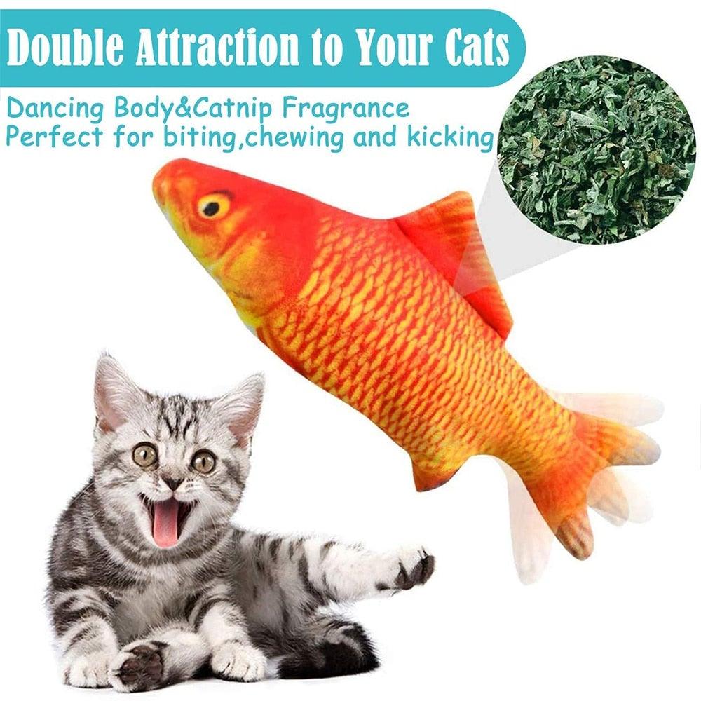 Interactive Flopping Fish Cat Toy