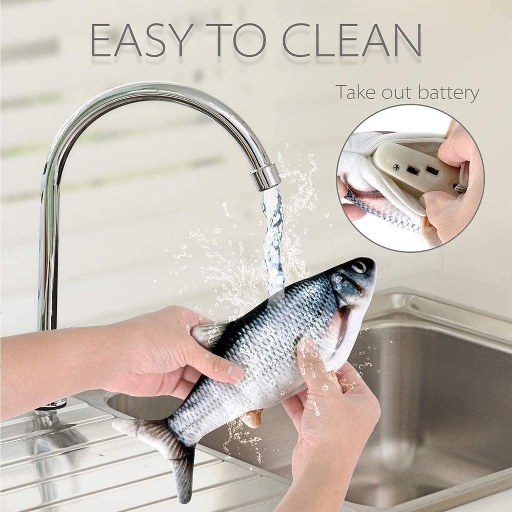 Interactive Flopping Fish Cat Toy