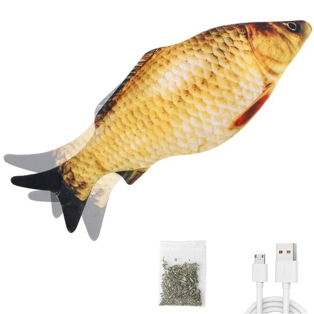 Interactive Flopping Fish Cat Toy