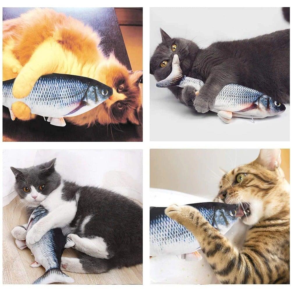 Interactive Flopping Fish Cat Toy