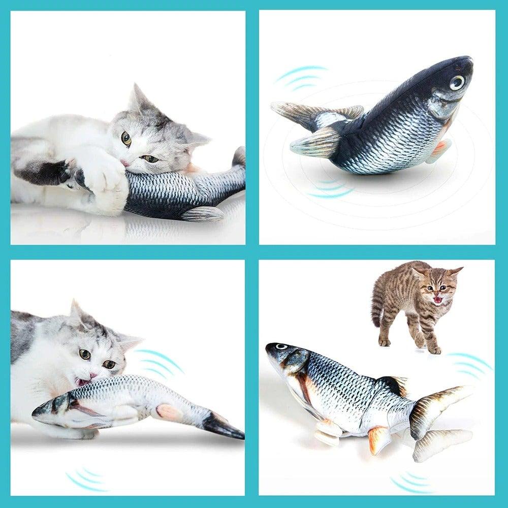 Interactive Flopping Fish Cat Toy