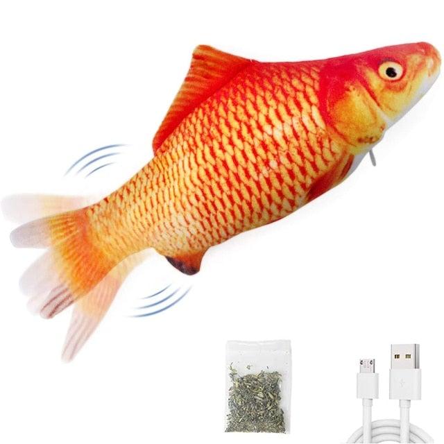 Interactive Flopping Fish Cat Toy