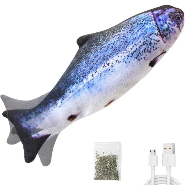 Interactive Flopping Fish Cat Toy