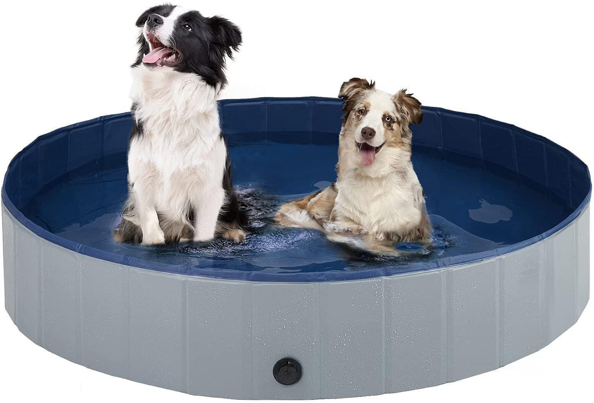 Portable Dog Swimming Pool Pet Bath Tub Foldable Leak-proof